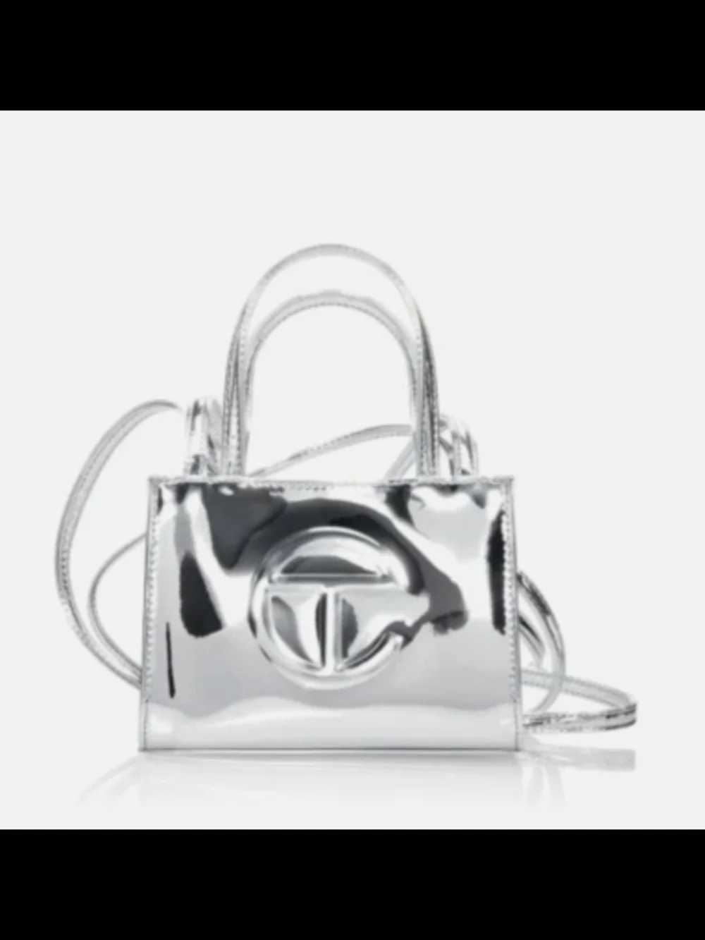 Telfar Silver Small Bag - Mirror